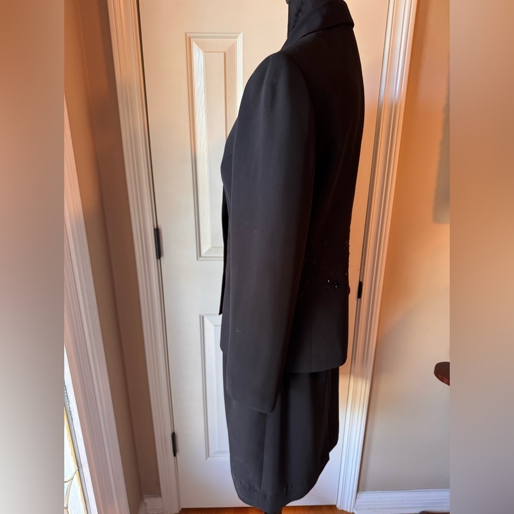 Nipon Boutique Stunning Black Embroidered Suit - Picture 5 of 14